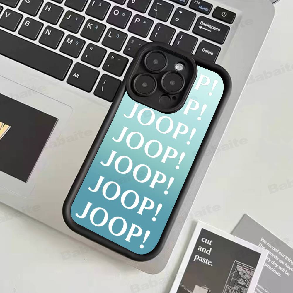 Модный бренд J-Joop Чехол для телефона для IPhone 11 12 13 16 15 17 14 Pro Max Мягкий Funda Силиконовый чехол