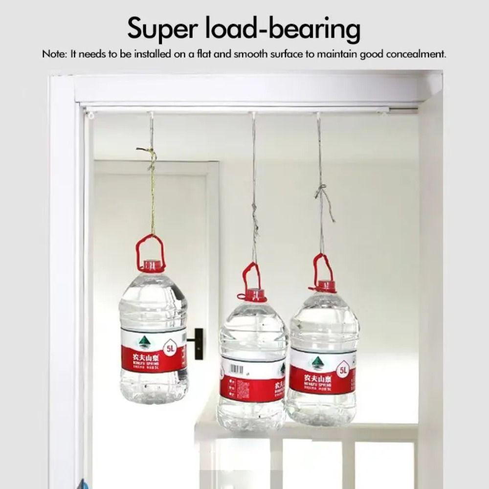 Прочный самоклеящийся карниз для штор без перфорации, скользящий неперфорированный карниз для штор