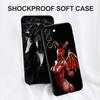 Черный чехол из ТПУ для Samsung Galaxy A03 SM-A035 A03 Core A03S A13 A23 LTE A33 A53 A73 4G 5G Сатанинский череп