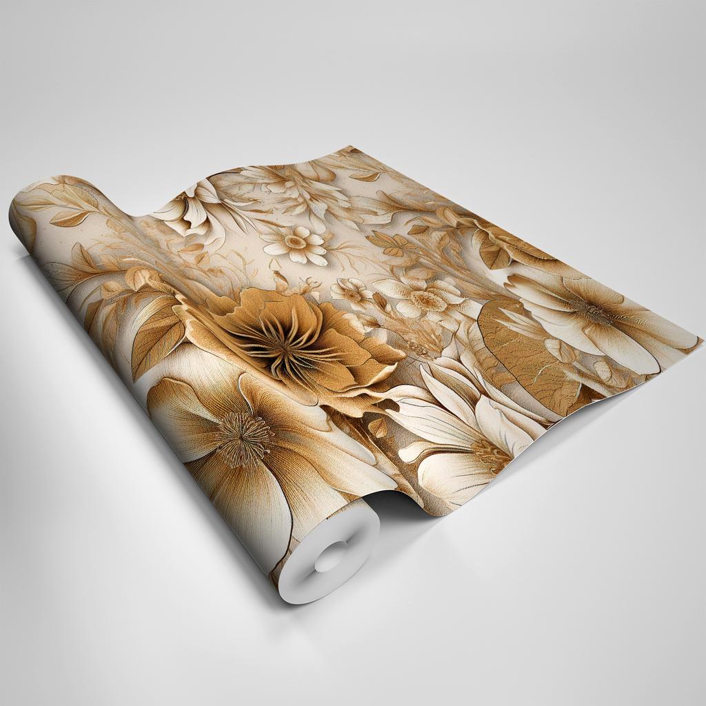 Самоклеящиеся текстурированные обои для украшения стен в гостиной и спальне, водонепроницаемые и износостойкие настенные наклейки для растений