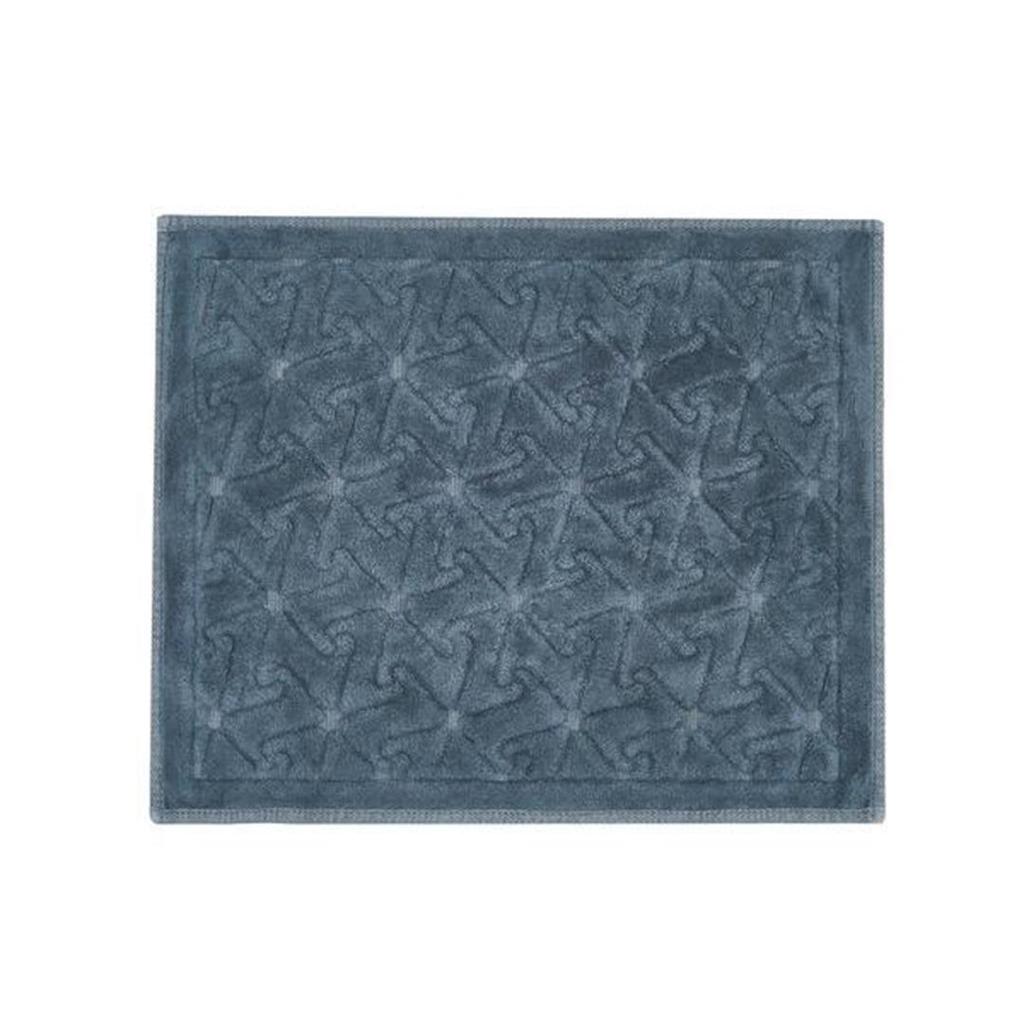 Коврик для ванной Bluenity с крючком Антрацит 50x60 см + 60x100 см