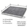 Combo Set Engine Pollen Cabin Air Filter For Hyundai Tucson Kia Sportage 2011 2012 2013 2014 2015 2016 28113-2S000 97133-2E200