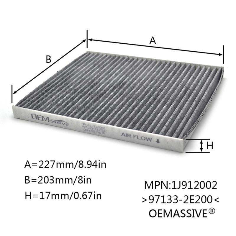 Combo Set Engine Pollen Cabin Air Filter For Hyundai Tucson Kia Sportage 2011 2012 2013 2014 2015 2016 28113-2S000 97133-2E200