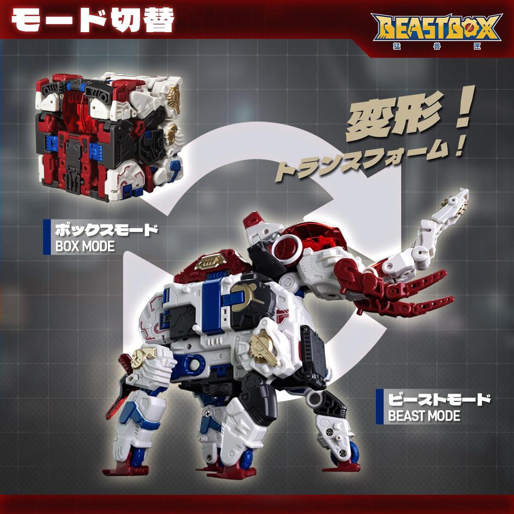 52TOYS BEASTBOX BB-74 SAFEZONE Трансформирующаяся фигурка, Трехступенчатый механизм трансформации, Предварительно окрашенная, Высокоподвижный куб-фигурка робота-меха,