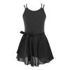 Ballet Dance Gymnastics Leotard with Chiffon Wrap Skirt Outfit Set Kids Girls Stylish Dancewear