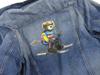 POLO RALPH LAUREN Polo Bear Print Denim Size 0101894 Men's Jacket, L, Blue,