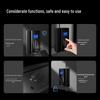Deli Smart Glass Door Lock - Password, Attendance & Access Control, AL210 CN plug (adapter included)