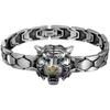 Papas High-end Original Design Tiger Head Bracelet for Men, Personalized and Domineering, Woven Retro Bracelet, Give To Boyfriend