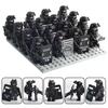 Конструктор Военные минифигурки Призрак Спецназ SWAT Оружие Щит Куклы Мальчик Собираемые игрушки