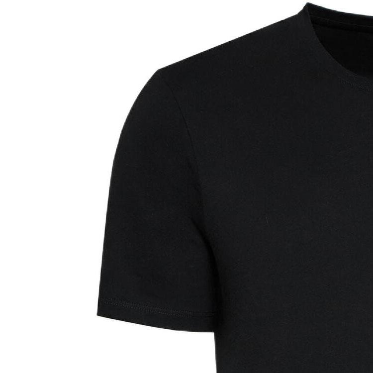 ARMANI EXCHANGE Regular T Shirt Men's Black 3LZTAB-ZJ8TZ-1200
