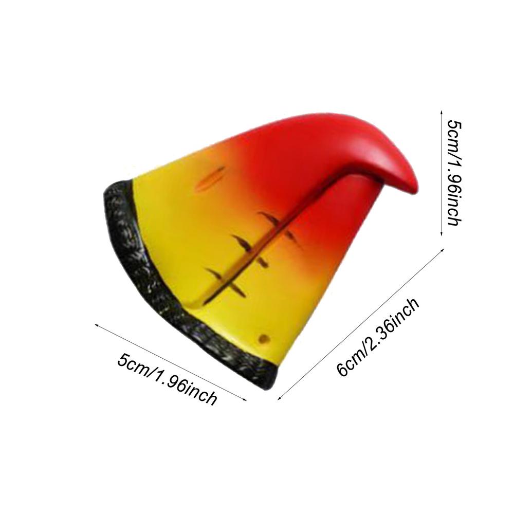 Нос Животного на Хэллоуин Реалистичный Клюв Попугая с Резинкой Симуляция Морды Животного Косплей для Костюма на Хэллоуин