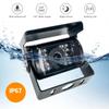 120° Rear View Camera 18 LED IP68 Waterproof Night Vision 24V Universal Car Truck Bus