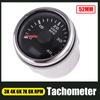 52mm Pointer Tachometer 4000 Rpm Tacho Meter Gauge With Red Backlight For Car Boat Yacht Rv 9 -30v