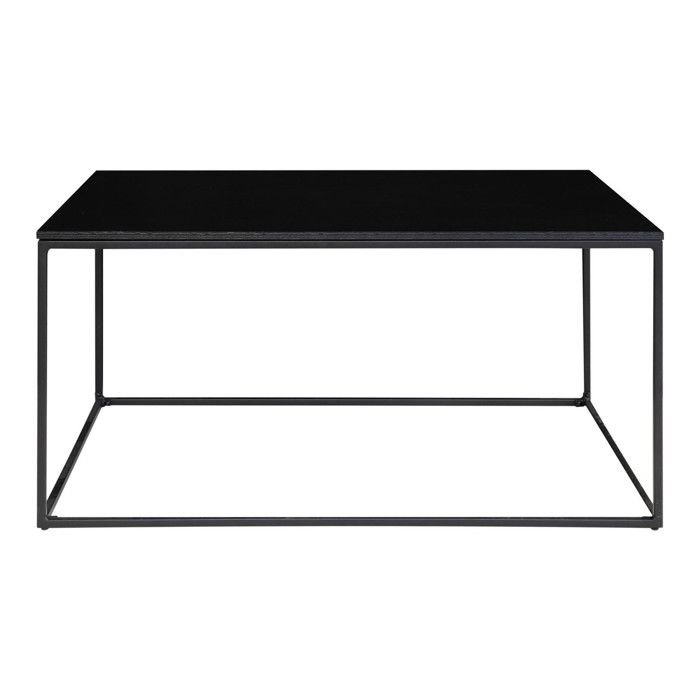 Table basse - NINO - Bois et métal - Rectangulaire - Contemporain - Design