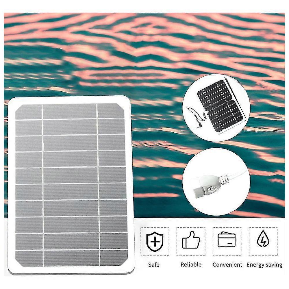 5w 5v Small Solar Panel With Monocrystalline Silicon Usb
