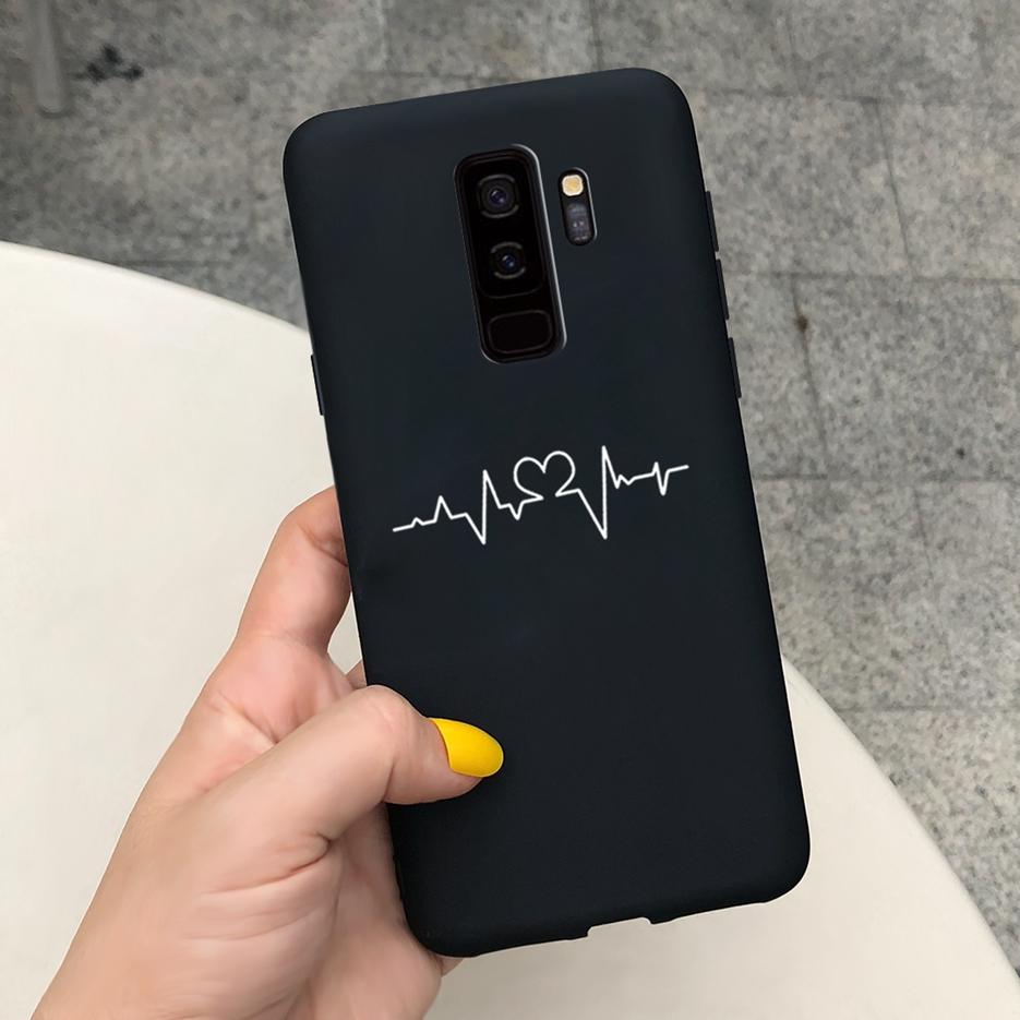 Чехол для Samsung Galaxy S9 Plus S9+ G965F Милый Конфетный Расписной Fundas Матовый Чехол для Samsung S9 S9+ S 9 Plus Чехол для Телефона Мягкие Сумки
