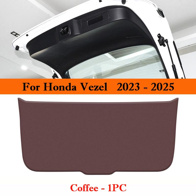 For Honda Vezel 2015-2025 Car Trunk Door Anti Kick Pad Tailgate Anti-Scratch Protective Sticker Cargo Liner Interior Accessories