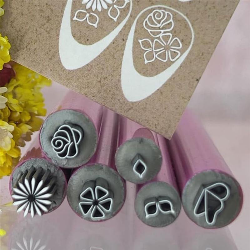 10PCS Nail Art Flower Stamp Pen,Nail Art Stamp Pen Set, Nail Art Stamp Pens DIY Nail Art Tools With Different Patterns