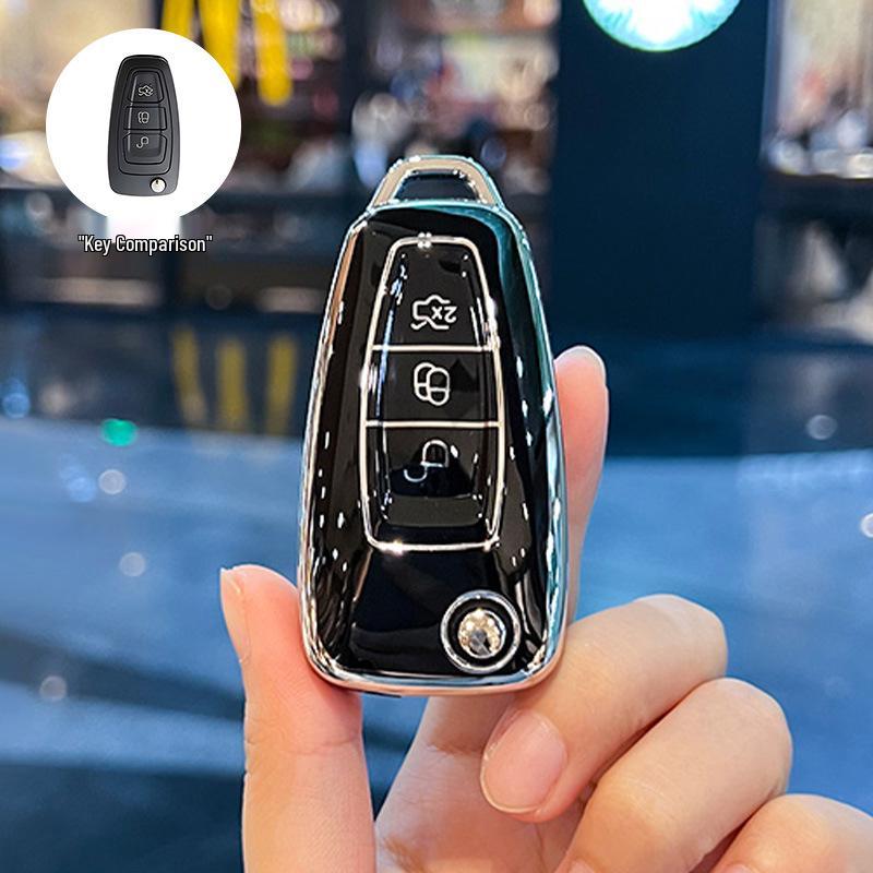 Чехол для ключа Ford для Escort, Mondeo, Focus, Edge, Kuga, Fiesta, Explorer