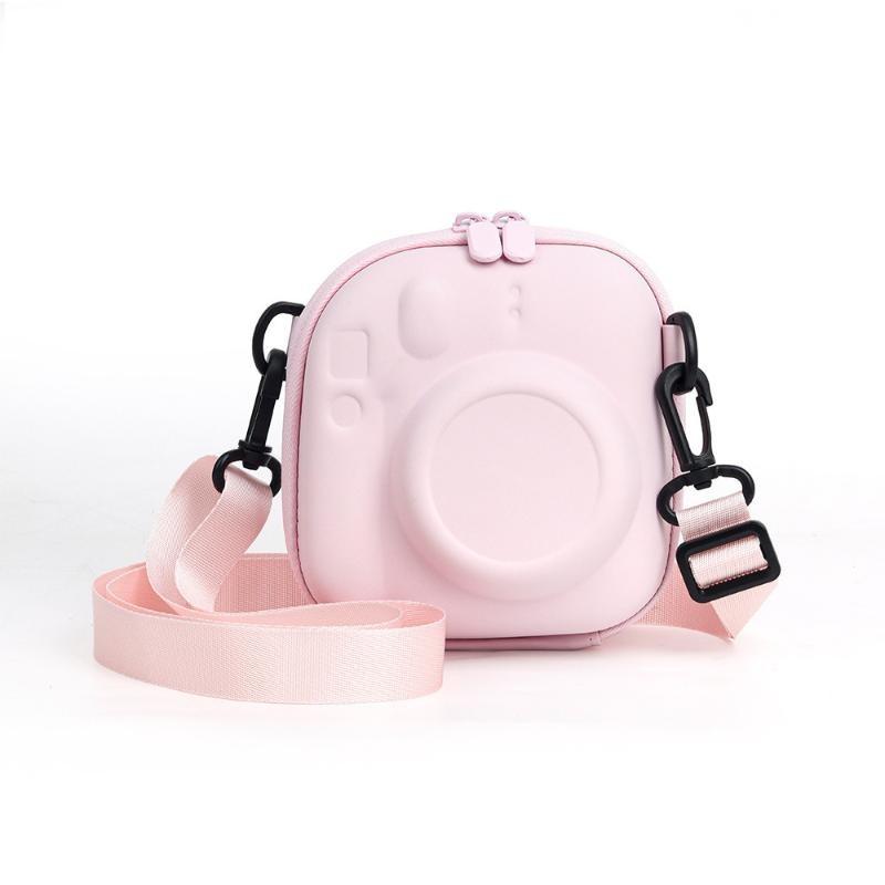 Жесткий чехол из ЭВА для камеры Instax Mini 13 12, противоударная защитная сумка с мягкой подкладкой и плечевым ремнем для путешествий