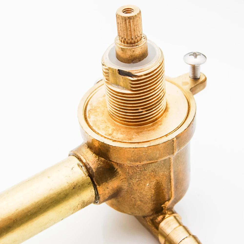 2/3/4/5 Output Hole Distance 10cm/ 12.5cm Brass Shower Room Faucet Bathroom Intubation Mixer Diverter For Shower Cabin Mixer