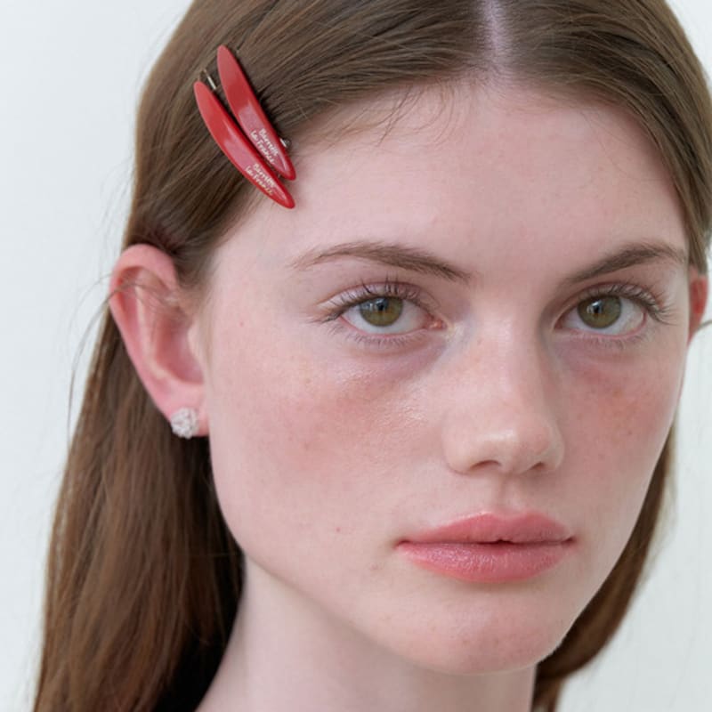 ЛЮБИ МЕНЯ МОНСТР [НАБОР HA_2] Мини-овальная заколка для волос (L242MHA090)