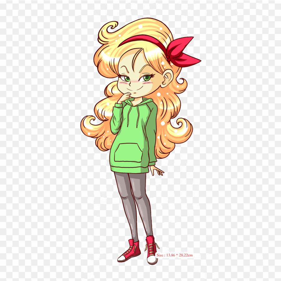 Patches For Clothes Bag Iron On Thermal Stickers Las Tropas Del Orgullo Goku Vegeta Pattern Washable Heat Transfer