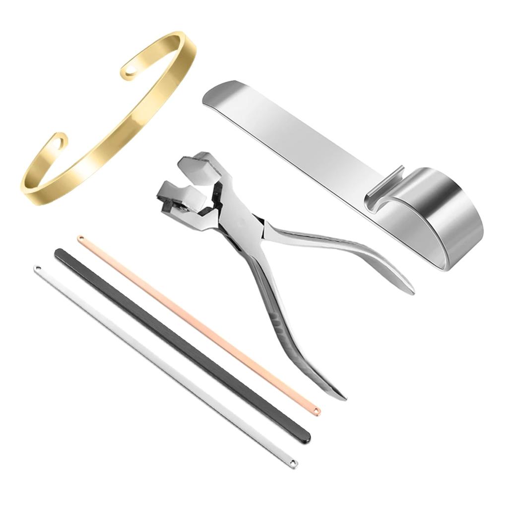 Bracelet Bending Pliers and Bending Bar Set Jewelry Making Tool Supplies Jewelry DIY Making Cuff Bracelet Tools