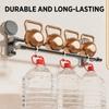 No-Drill Towel Holder Wall-Mounted Storage Shelf Bathroom  Accessories Towel Storage Rack  Bathroom