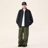 MINISO Men's Corduroy Fleece-Lined Casual Shirt Jacket