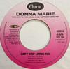 7-дюймовая пластинка DONNA MARIE Cant Stop Loving You CRT794 Charm 2000 UK Reggae Ska Dub Б/у