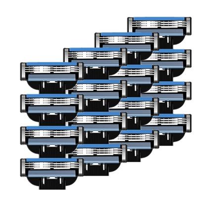 Новые лезвия для бритья для Gillet te Mach 3 Turbo Sensitive, держатель, кассеты для бритвы для лица, чехол для бритья бороды, инструменты для бритья для мужчин