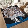 Dallas Carpet Design for Foyer Living Rooms Game Room Outdoor Anti-slip Rug Office home decor Perfect Gift for Valentine's Wedding Birthday