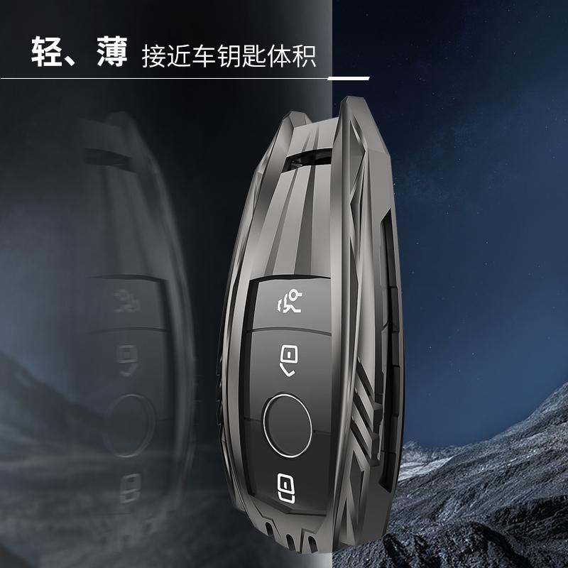 Чехол для автомобильного ключа, защитный чехол, мягкая сумка для Mercedes Benz 2017 E Class W213 2018 S class, аксессуары для стайлинга автомобилей