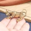 Brass Bull Wall Street Cattle Sculpture Copper Cow Statue Mascot Exquisite Crafts Ornament Office Decoration Business Gift