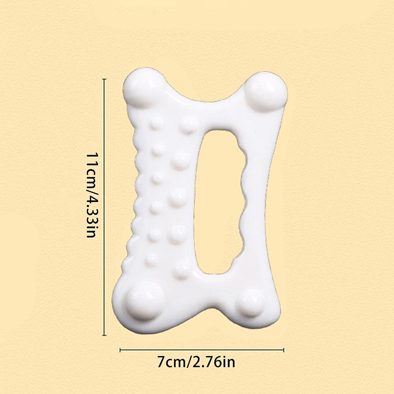 Facial Gua Sha Massage Board Ceramics Static Free Portable Full Body Scraping Plate For Women Adults