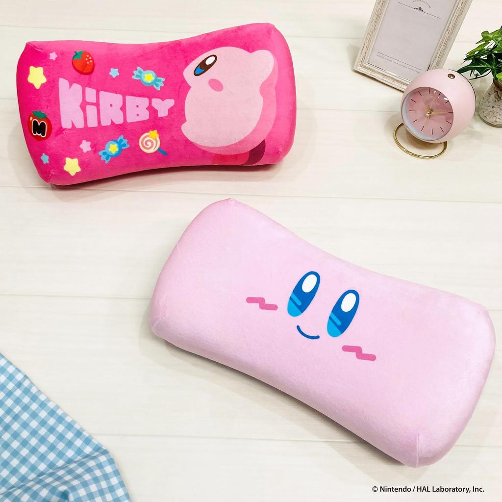 MORIPiLO Подушка из пеноматериала с эффектом памяти Kirby's Dream Land 16x33x8 см, поддерживающая поясница, мягкая игрушка, подушка Sweet Dreams Pink Morishita 4621543
