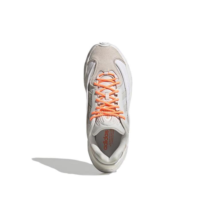 adidas Оригинальные кроссовки Oznova Low Tops Устойчивые к износу Athleisure Повседневная спортивная обувь Унисекс Белый Серый GW6864