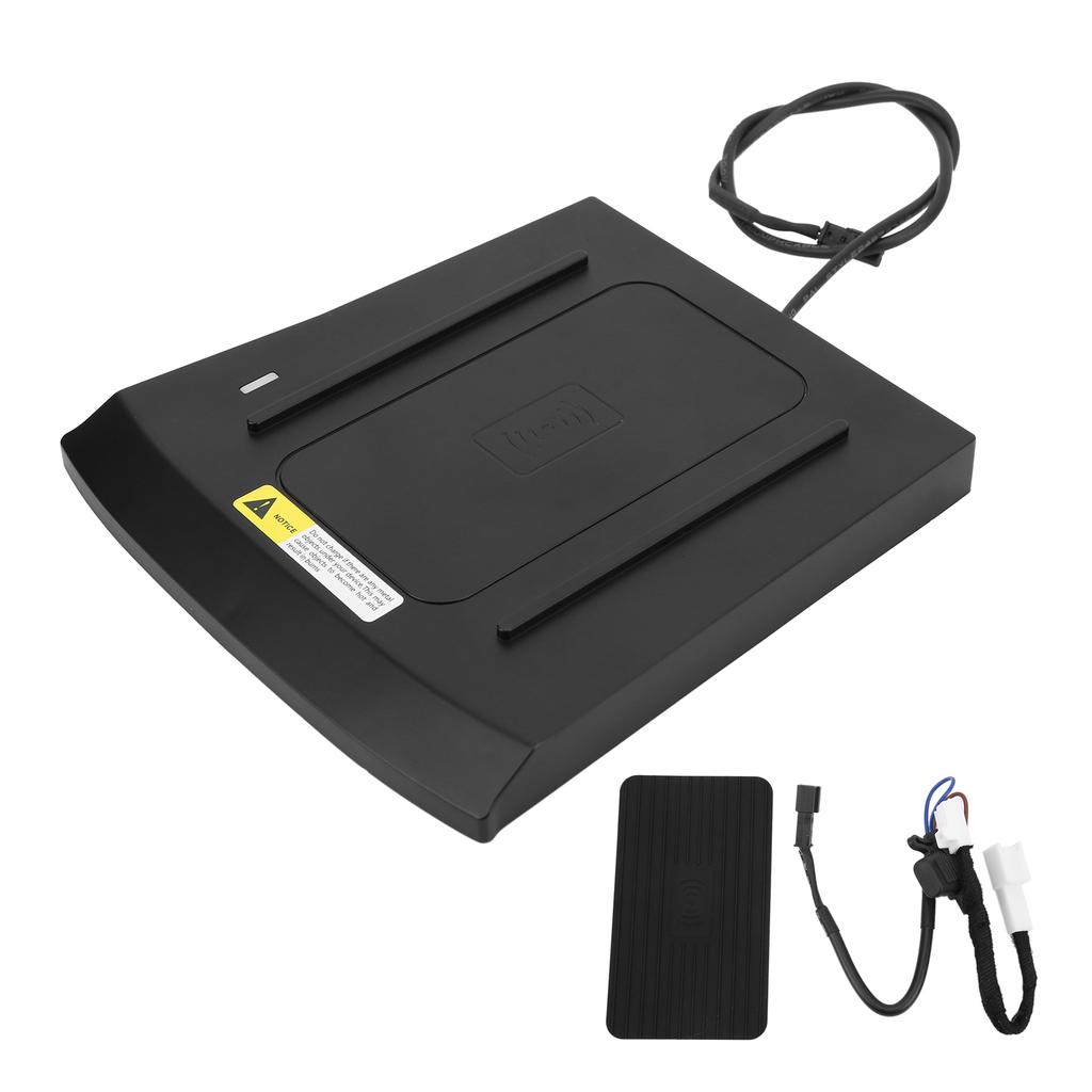 15 Вт Беспроводное зарядное устройство Быстрая зарядка Держатель для мобильного телефона Замена для Prado 2012-2017