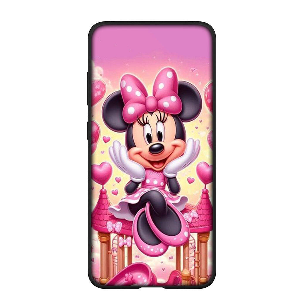Phone Case for iPhone 17 16 15 Xiaomi Poco F8 F7 X7 X6 M8 C85 C75 C71 Redmi Note 14 13 12 11 Pro Max A3 A4 14C 13C 15C Anime Minnie Mouse Pink Cover