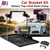 Secure Car Battery Holder with Antislip Design Universal Battery Tray Holder Easy Installation for Vehicle