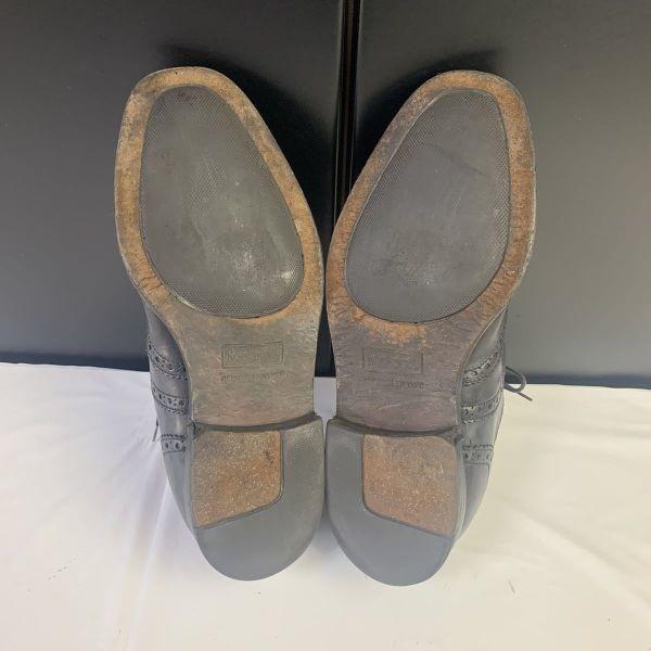 Деловые туфли Rockport Italy Wingtip Черные 8 EEE 26.0(ИСПОЛЬЗОВАЛ)