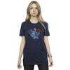 Disney Womens/Ladies Lilo And Stitch Easily Distracted Cotton Boyfriend T-Shirt