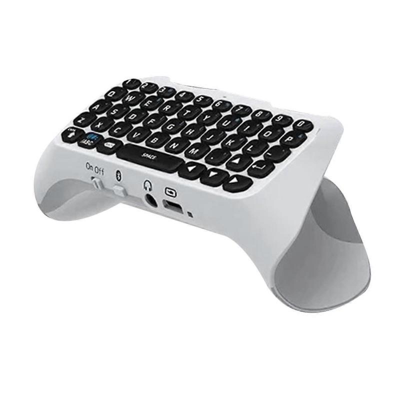 Wireless Keyboard for Console Bluetooth External Keyboard for Playstation5 ChatPad Bluetooth Keyboard