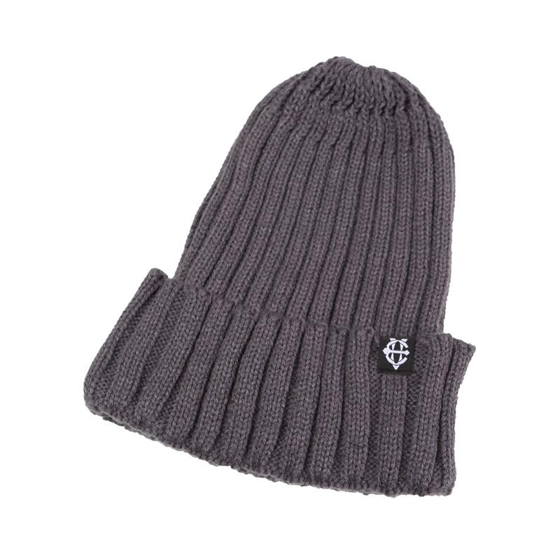 EIGHTVOLUME Однотонная шапка-бини Plain Pop (Серый)