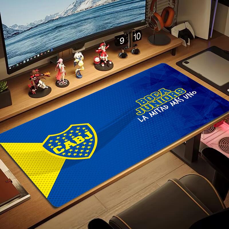 Boca Juniors Color Mouse Pad Large Gaming Table Cushion Non-slip Laptop Tablet Big Mousepad XXL Mat Mini PC Playmat With Lock edge