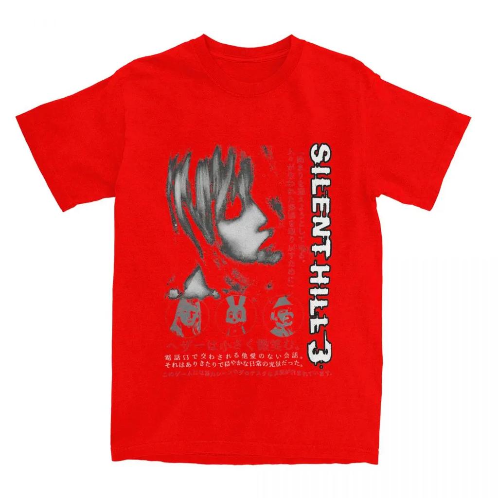 Новинка Хоррор Игра Silent Hill 3 Футболка Мужская Женская Футболка Heather Mason Футболка Летняя Одежда