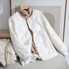 Baseball Uniform Short Cotton Coat for Women Spring and Autumn New Large Size Fashion