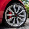 4pcs Car Wheel Center Cap Hub Cover Badge For Tesla Model 3 Model X Model Y 2016 2017 2018 2019 2020 2021 2022 2023 2024 2025