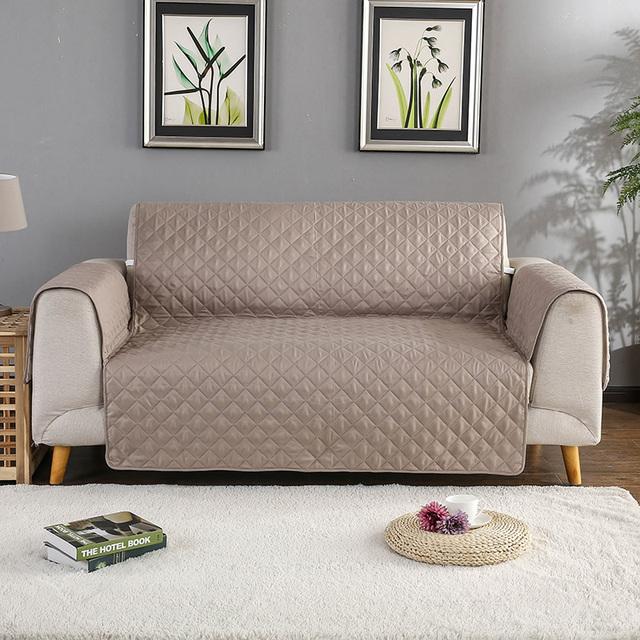 Сплошной цвет, чехол для дивана, моющийся, съемный, подлокотник для полотенец, чехлы для диванов, чехлы для диванов, собак, домашних животных, одноместный/двух/трехместный